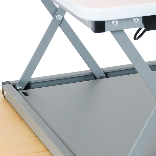 White Desk Riser 28X Small Standing Desk 5