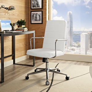 Cavalier High Back Office Chair - White - Office Picture
