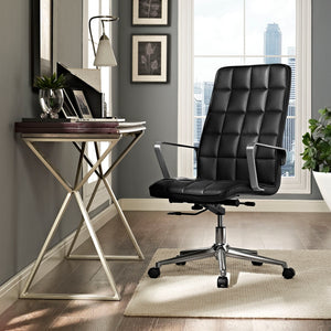 Tile Highback Office Chair - Black - Office Picture