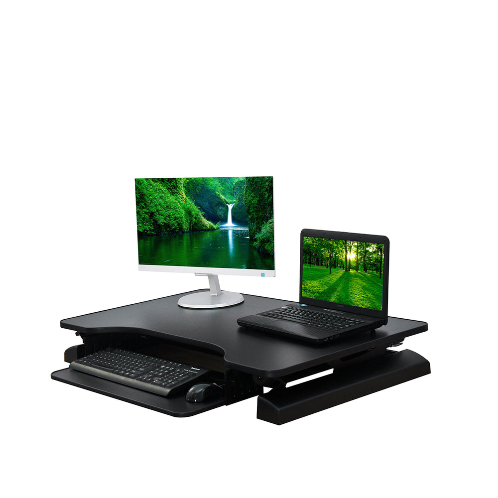 Desk Riser Pro 37 Inch Wide Standing Desk | DeskRiser.com