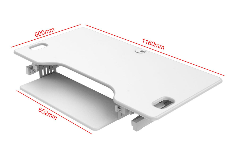 Desk Riser Extra Grande | 46 inch Wide Large Standing Desk