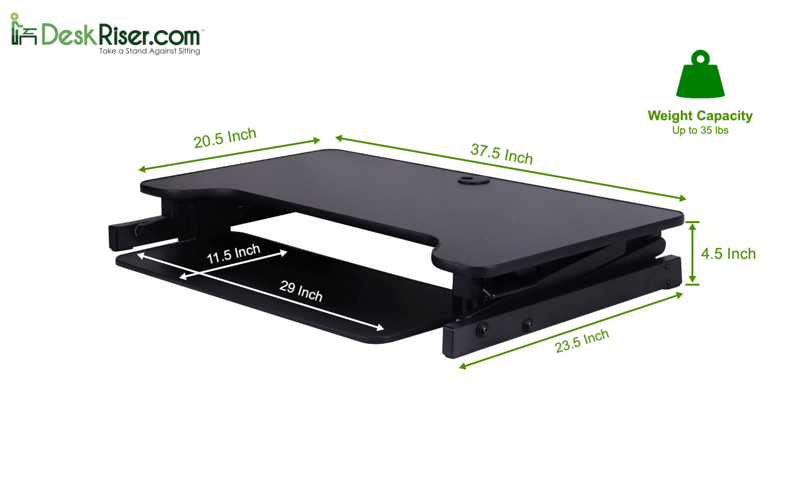 Desk Riser Pro 37 with