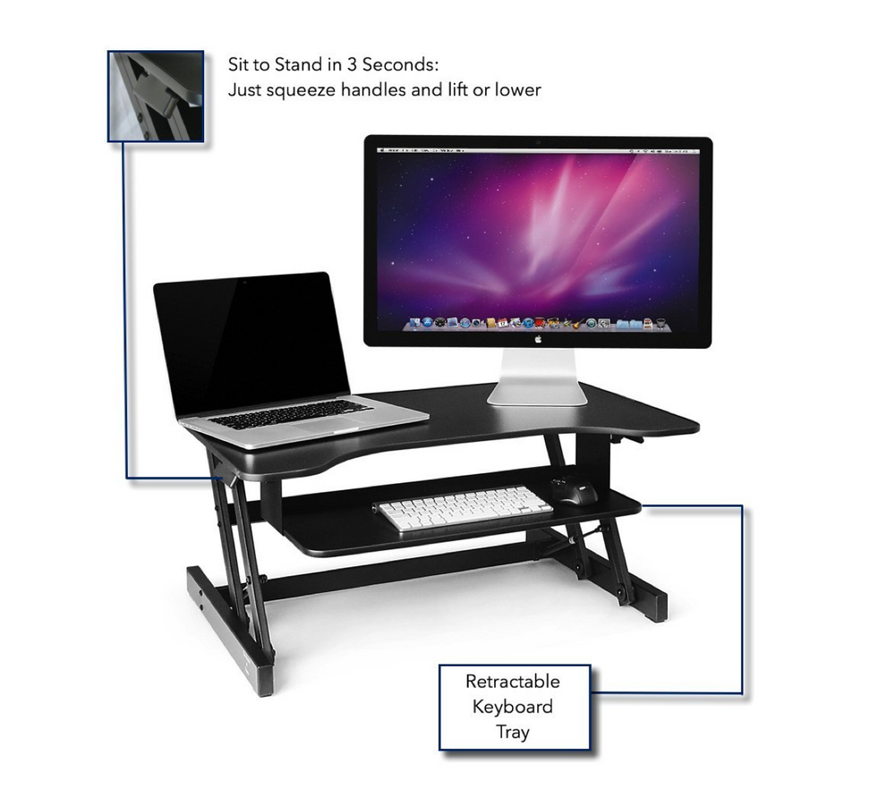 Desk Riser Classic | Best Standing Desk at DeskRiser.com