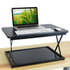 Black Desk Riser 28X Small Standing Desk 2