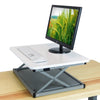 White Desk Riser 28X Small Standing Desk 2