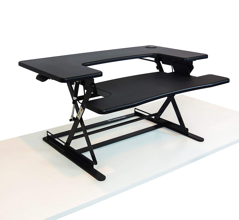 Black Wood Desk Riser on Sale | DeskRiser.com
