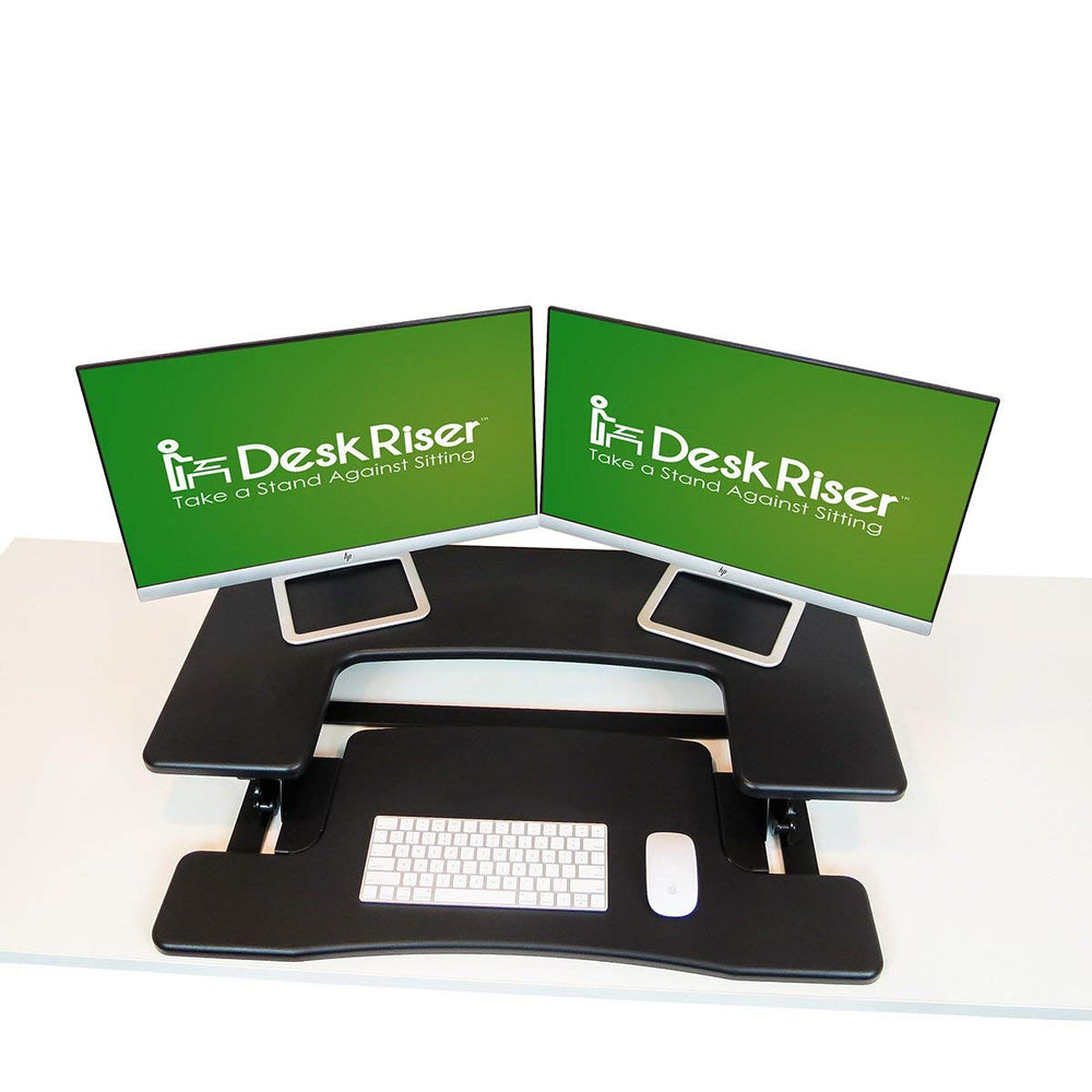 Desks Rizer Black Wood Desk Riser on Sale | DeskRiser.com