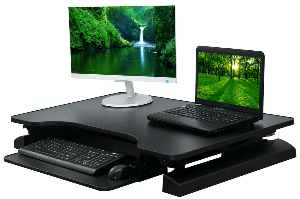 Desk Riser Pro 37 Inch Wide Standing Desk | DeskRiser.com