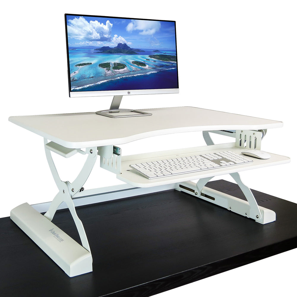 Desk Riser Pro 37 Inch Wide Standing Desk | DeskRiser.com