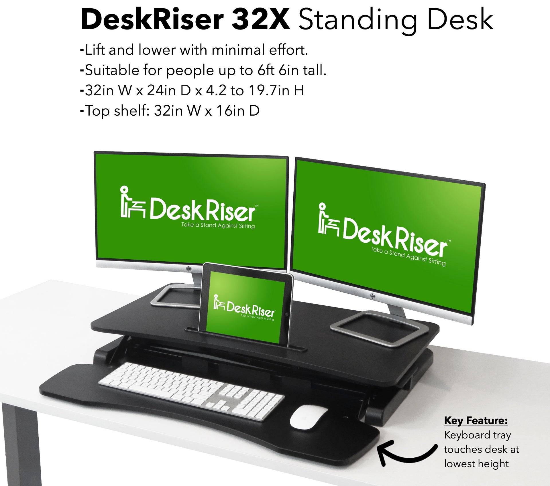 Desk Riser 32X Standing Desk Converter