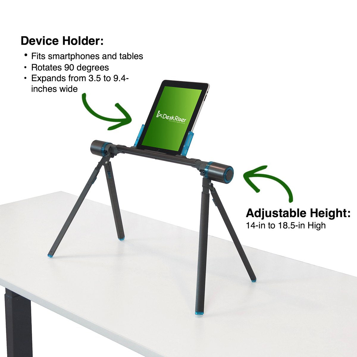 Tablet Desk Riser iPad Riser | Tablet Stand from DeskRiser.com