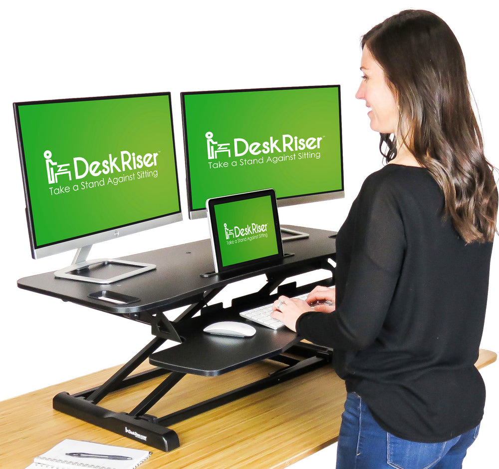 Desk Riser 32X Standing Desk Converter | DeskRiser.com