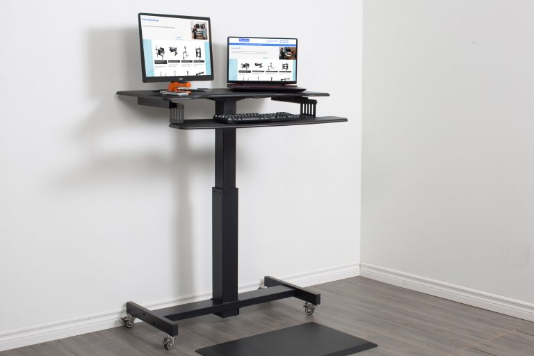 Mobile Riser Mobile Desk Riser Stand | DeskRiser.com