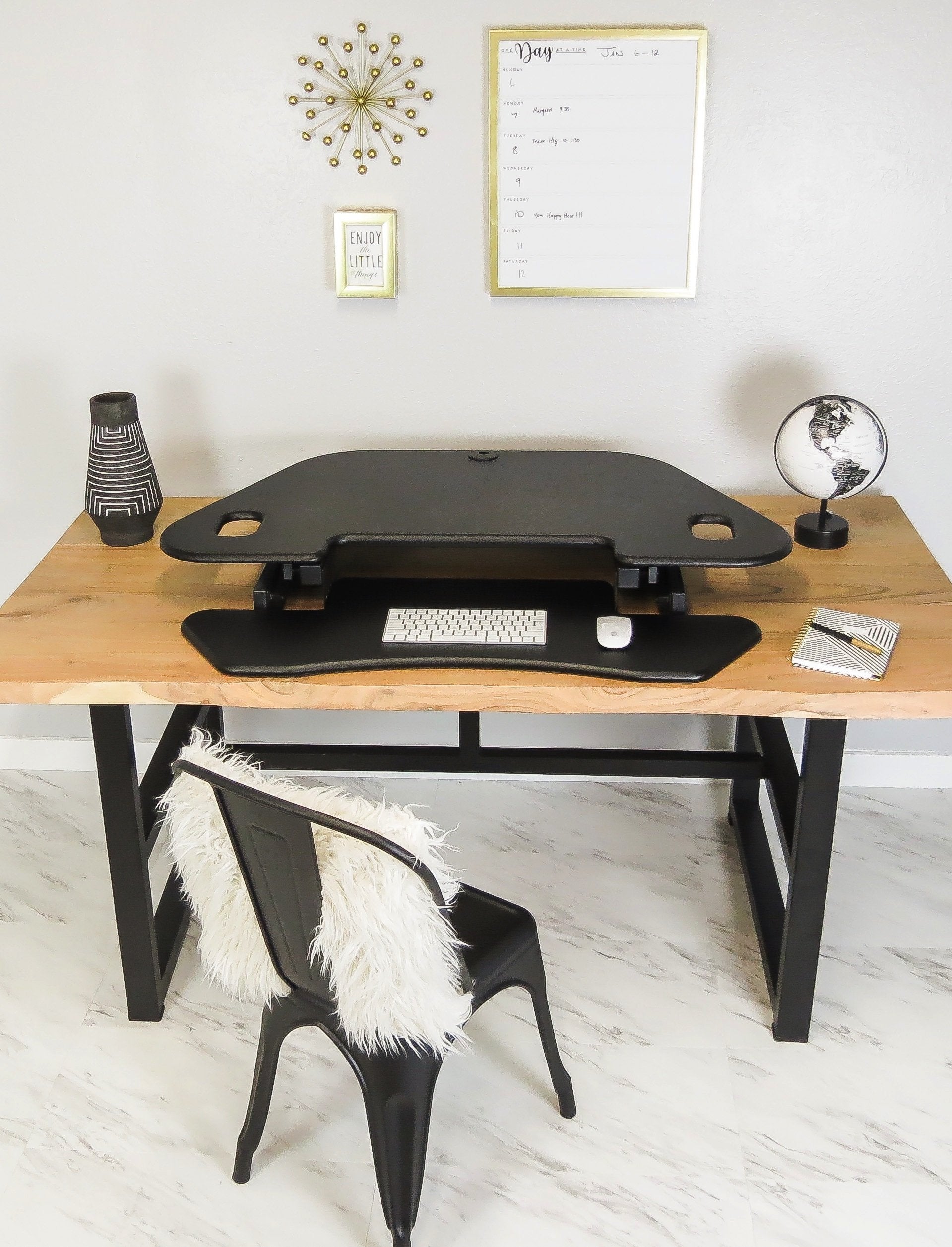 Corner Standing Desk | DeskRiser