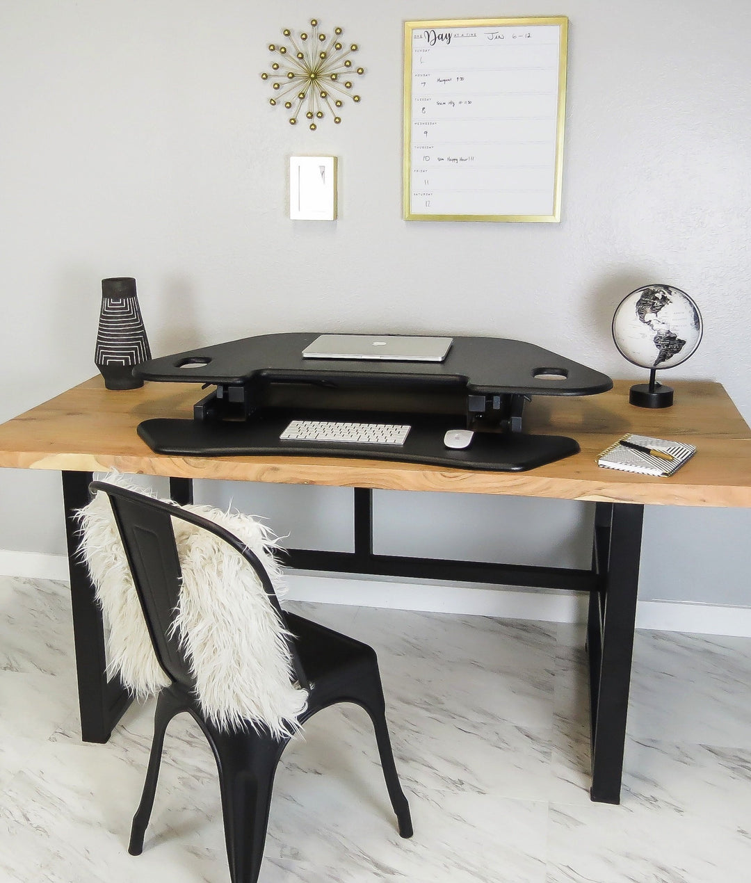 Corner Standing Desk | DeskRiser