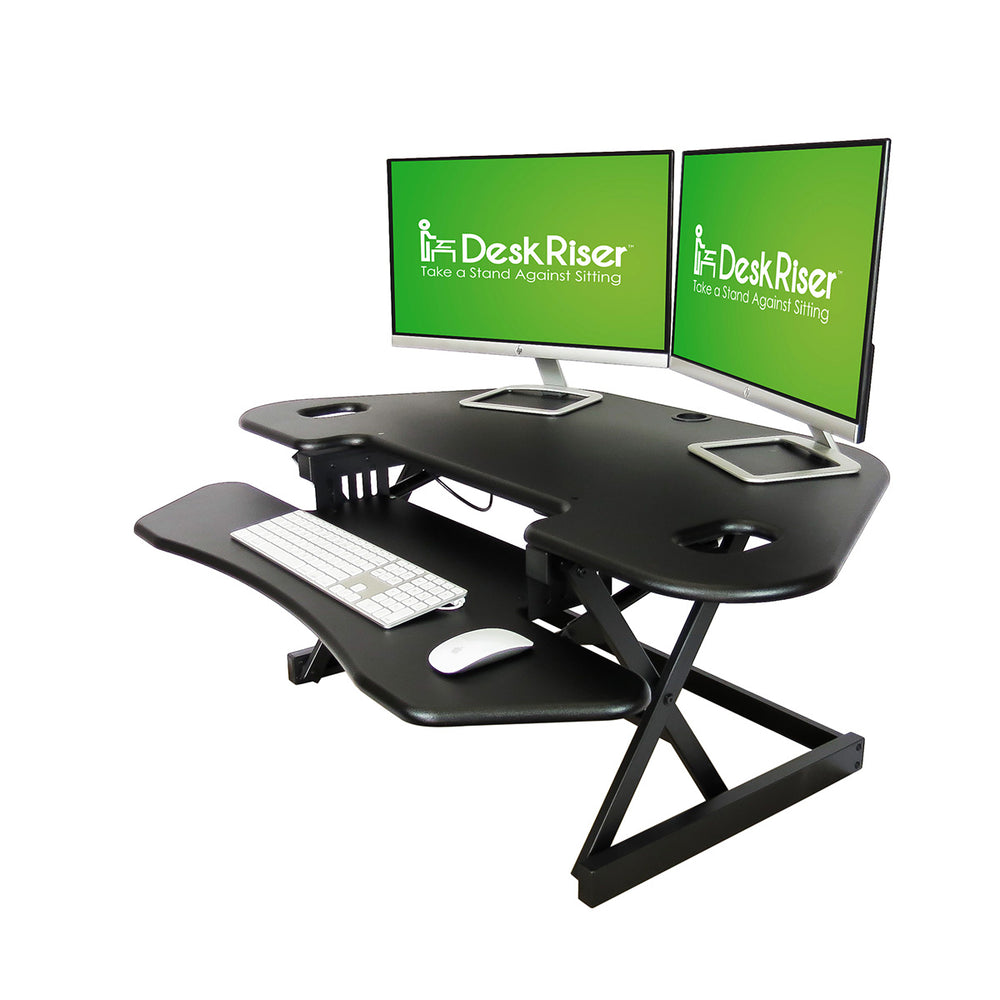 Corner Standing Desk | DeskRiser