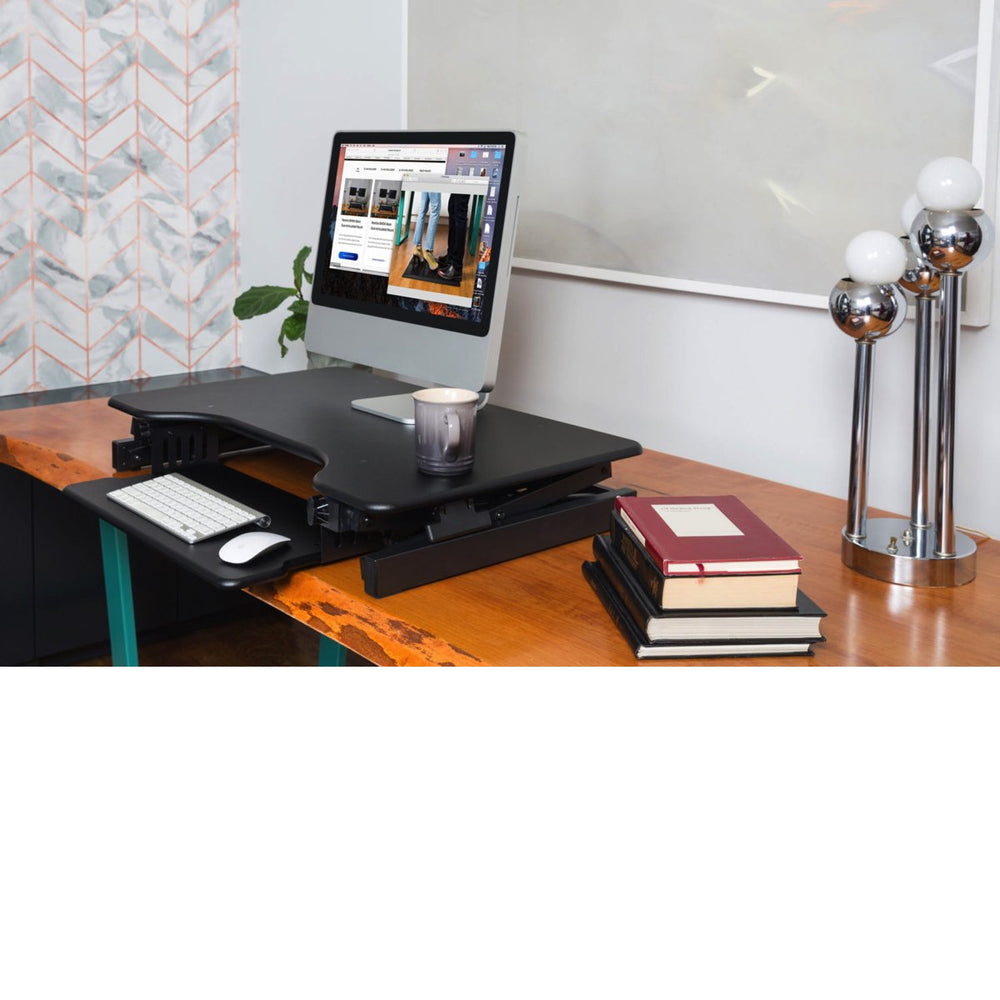 Desk Riser Grande 40 Inch Wide Standing Desk | DeskRiser.com