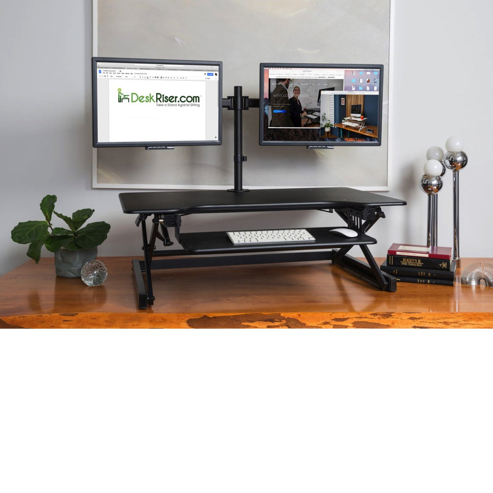 Desk Riser Grande 40 Inch Wide Standing Desk | DeskRiser.com