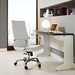Finesse High Back Chair - White