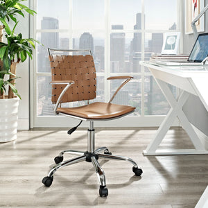 Rosette Office Chair - Tan - Office Picture
