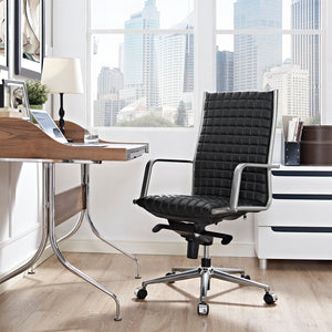 Pattern Highback Office Chair - Black - Office Picture