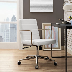 Cavalier Midback Chair - White - Office Picture