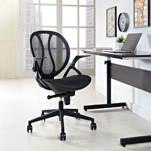 Conduct Mesh Office Chair - Black