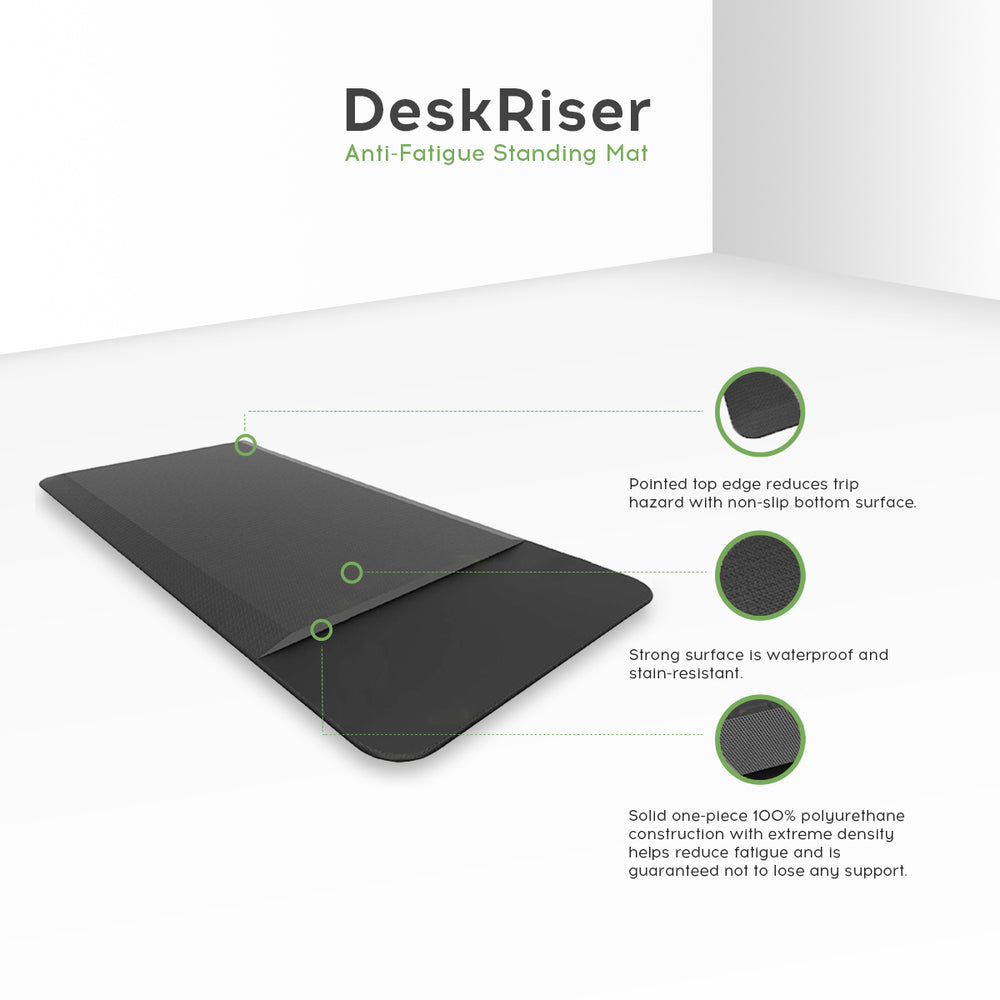 Anti Fatigue Standing Desk Mat | DeskRiser.com